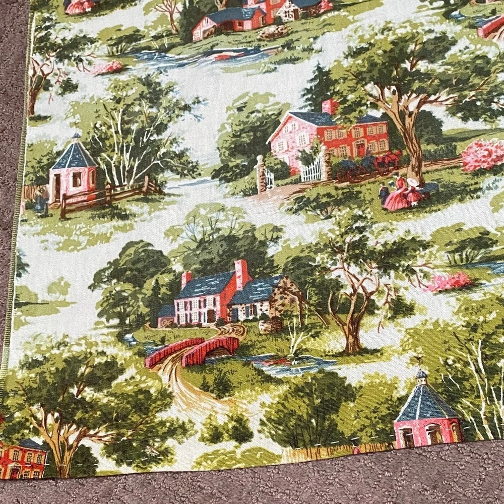 Scenic Countryside Curtain Cottage Core Prairie
